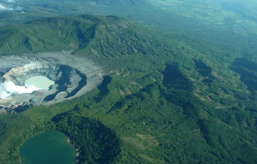 Volcano Helicopter Tours Costa Rica